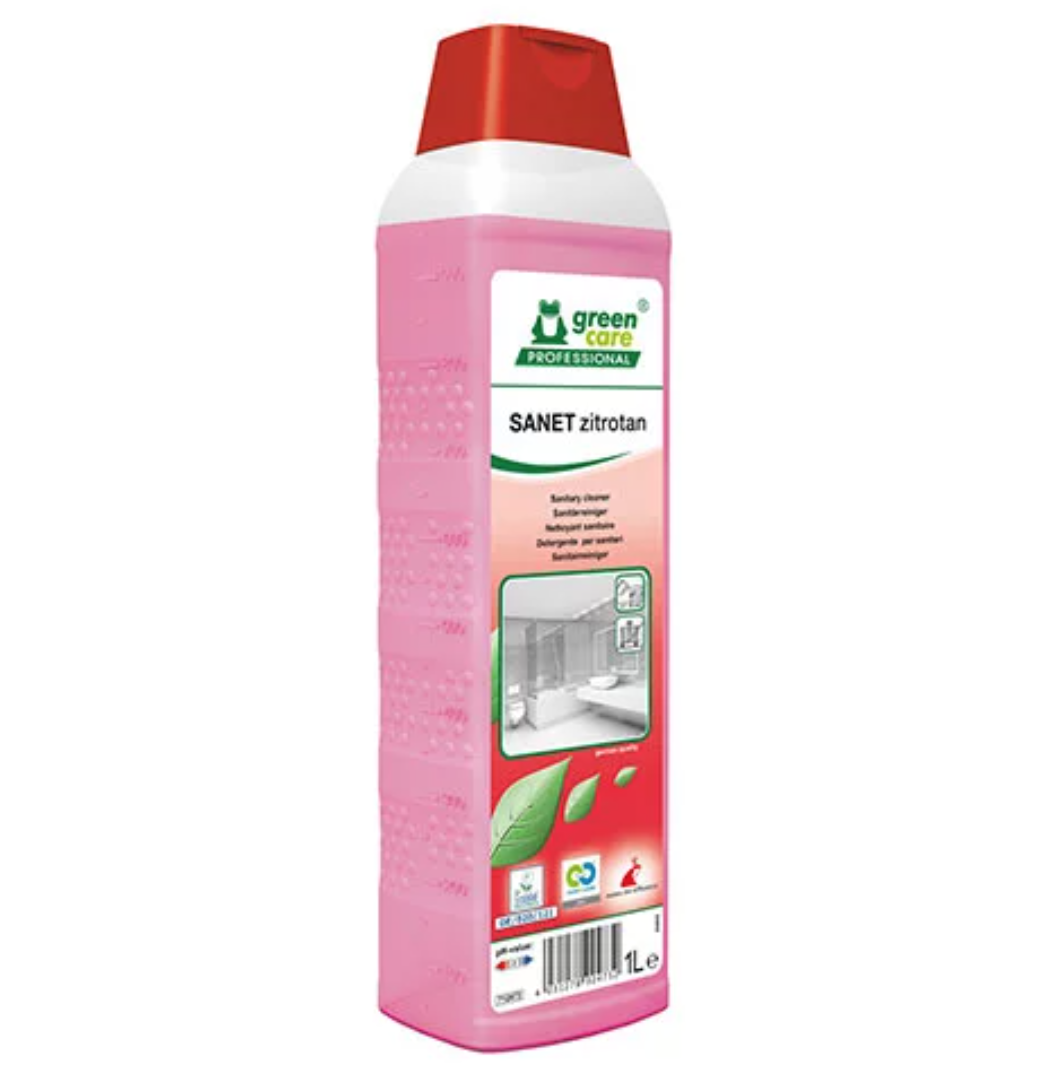 Detergent ecologic concentrat spatii sanitare SANET Zitrotan 1L